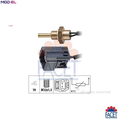 SENSOR COOLANT TEMPERATURE 7.3304 FOR VOLVO V40 S80/I S60 S70 C70/Convertible - Image 1 of 4
