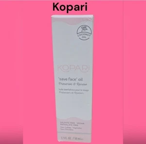 Kopari Save Face Oil 1,7z NEU UND VERPACKT Preserve&Renew Vegas Coconut Oil Mosturizer - Bild 1 von 4