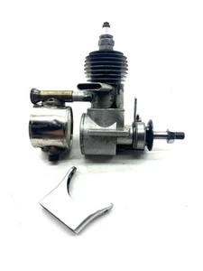VINTAGE HERB WAHL .48 HURLEMAN TWIN EXHAUST IGNITION MODEL ENGINE M2 - Picture 1 of 5