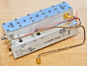 Módulo de microondas RF AVANTEK LO AMP 320-018054-001 2090-2110 MHz SMA(f) SN:4531 - Imagen 1 de 8