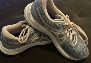 Asics Gel Contend 7 1012A910 graue Damen-Laufschuhe Turnschuhe Größe 9 - Bild 1 von 11