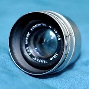 "Lente de ampliación Supar vintage Wray London 3 1/4" f4.5 ¡estilo desigual! Hongo en la parte trasera - Imagen 1 de 6
