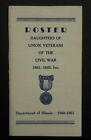 1960-61 Roster, Daughters of Union Veterans of the Civil War, Dept. of Illinois