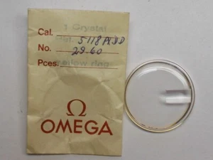 GENUINE OMEGA 5118PX DAYDATE 29.60MM CRYSTAL YELLOW RING NEW WATCH MOVEMENT PART - Picture 1 of 1