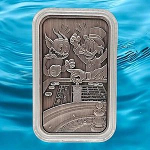 Barra de plata 999 #15/100 All-Chips Pit Bullion High Rollers ruleta envejecida 1 oz - Imagen 1 de 4