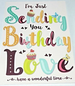 Biglietto di Buon Compleanno. Invio tema amore compleanno. Carte Finezza. - Foto 1 di 5