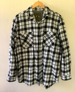 Anchorage Expedition Shirt Mens X-Large Plaid Flannel Long Sleeve Button Up EUC - Picture 1 of 9
