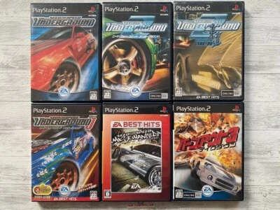 SONY PS2 Need For Speed Underground series & Burnout 3 & Most Wanted from Japan - Image 1 of 4