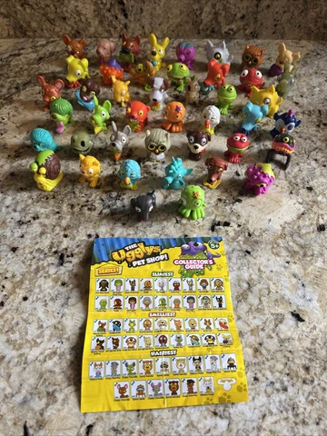 The Ugglys Pet Shop Large Lot of 40+ Ugly Pets Toy Figures NO DUPLICATES moose Cover