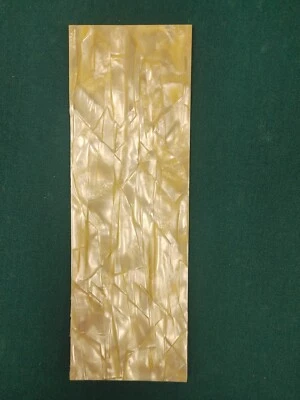 1950's Pattern AGED (color matched) Cellulose Nitrate Guitar Inlay Material - image 1 of 3