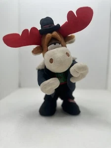 Holiday Living "Moose Like Jagger" Musical Animatronic Dancing Moose - Picture 1 of 11