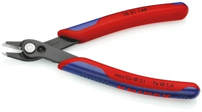 Knipex 78 61 140 Super Knips XL Diagonal Flush Cut Electronic Side Cutter Pliers - Image 1 of 4