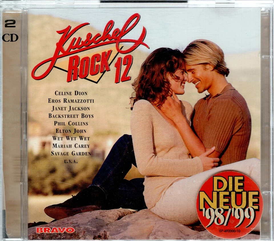 2 CD Set -  Kuschelrock 12 - Céline Dion,Bruce Springsteen,Michael Jackson u.a. - Bild 1 von 1