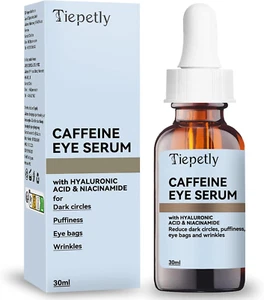 Caffeine Eye Serum Cream for Dark Circles and Puffy Eyes with Hyaluronic 30Ml - Picture 1 of 8
