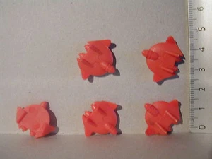 BOMBARDIERS/BOMBERS ORANGE FIGURINES DUST STRATEGY BOARDGAME MINIATURES - Imagen 1 de 1