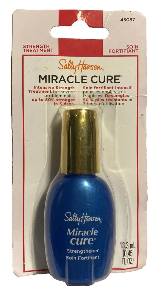 SALLY HANSEN MIRACLE CURE Força Intensiva, Unhas Mais Fortes Em 3 Dias 13,3ml - Imagem 1 de 1