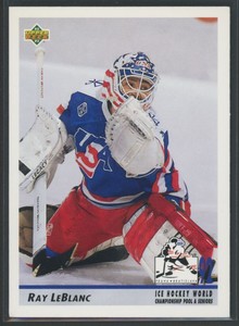1992-93 Upper Deck Ray LeBlanc USA #381