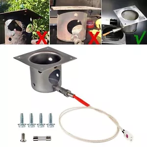 Fire Burn Pot and Hot Rod Igniter for Pit Boss and Traeger Wood Pellet Grills - Picture 1 of 12