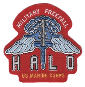 HALO Parachute Jumper Patch Military Freefall - Picture 1 of 6