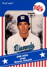 1991 Midwest League All-Stars ProCards #MWL30 John Kuehl Scottsdale Arizona Card