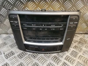 Lexus Radio Climate control switch panel IS Mk2 200/220/250/350 Used 55412-53050 - Picture 1 of 3