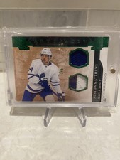 2019-20 UD Artifacts Auston Matthews Dual Patch 2/5