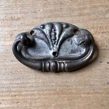 Antique Drawer Handle Pull Brass Plated Steel Door Vintage Old  Victorian Pull