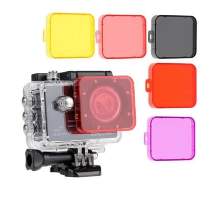 Underwater Diving Lens Filter Case Cover for SJCAM SJ5000 SJ5000+ Wifi - Image 1 of 4