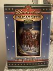 NIB Budweiser Holiday Beer Stein 2002 Guiding The Way Home Clydesdales CS529 for sale