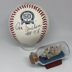 Don Sutton signed Rawlings Angels 50th Logo Baseball JSA Angels Inscribed A884 - Picture 1 of 1