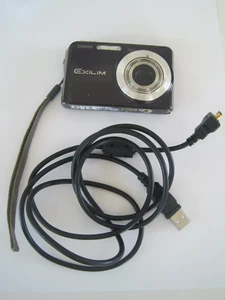 Casio Exilim Camera W/ Cord Parts Only Chord Works - Picture 1 of 4
