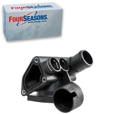 Carcasa termostato refrigerante motor 4 estaciones para Volkswagen R32 2004 Foto 1 de 4