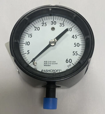 ASHCROFT,451279AS02L60#,DURAGAUGE SOLID FRONT CASE  - Image 1 of 3