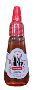 Global Brands Heißer Honig Süß mit Hitze 100 % Reiner Honig 6 Unzen Quetschflasche - Bild 1 von 9