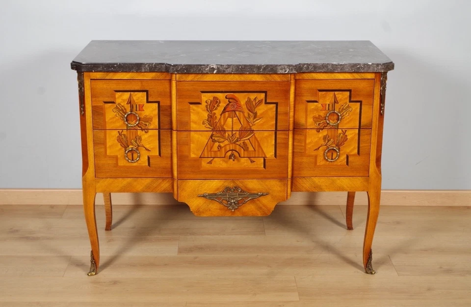 Commode maçonnique style Transition - Photo 1/4