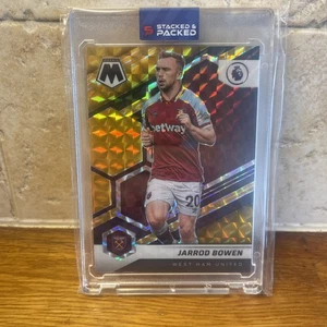 2021/22 Panini Premier League Jarrod Bowen Mosaico Elección Negro Dorado/8 West Ham - Imagen 1 de 2