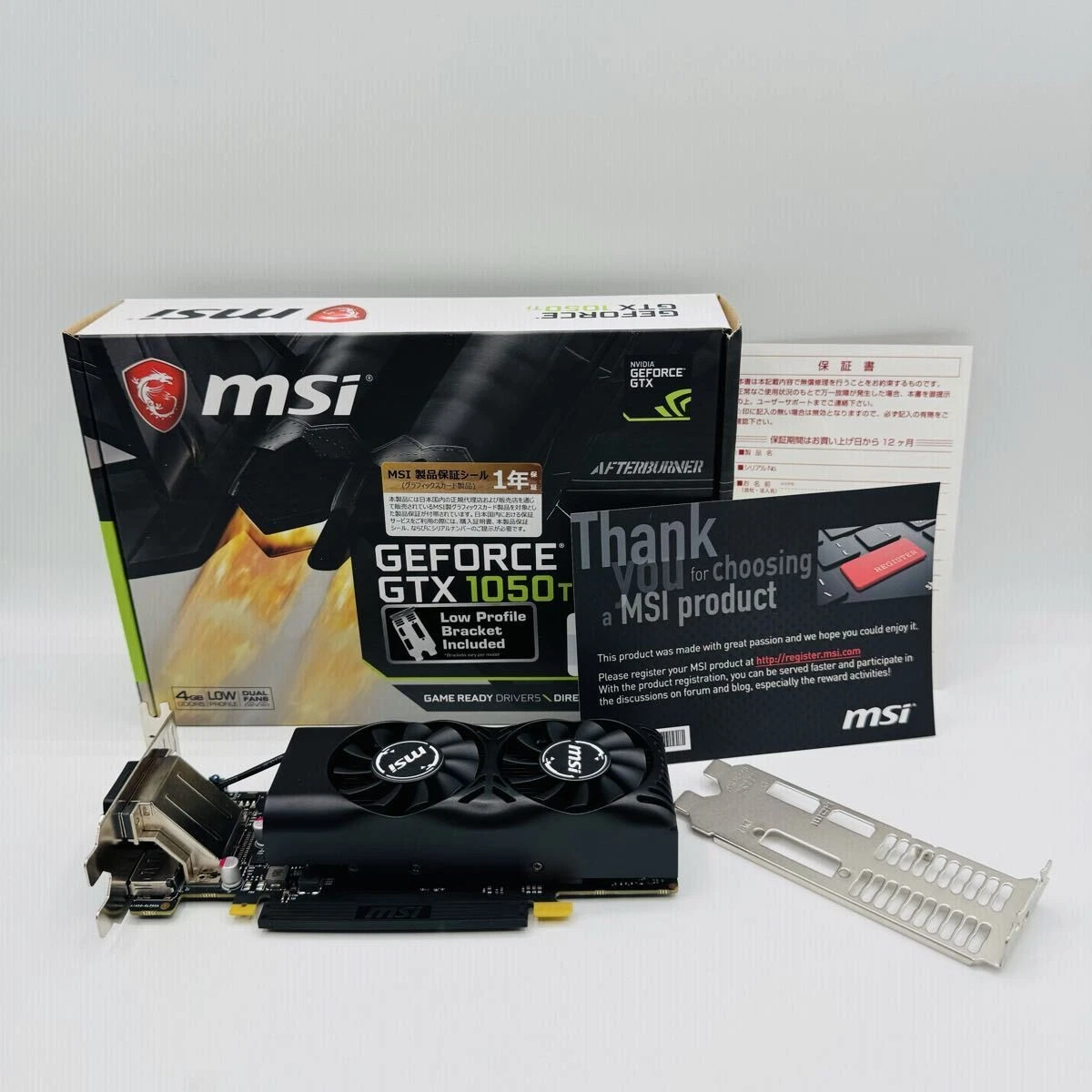 MSI NVIDIA GeForce GTX 1050 Ti Computer Graphics Cards for sale | eBay