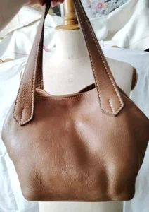 Charles et Charlus leither bag/ sac en cuir - Imagen 1 de 11