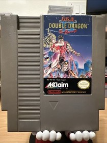 Double Dragon II (NES, 1989) Authentic Tested Cartridge