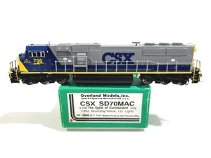 Overland OMI CSX EMD SD70MAC CSX Transportation #700 N Brass Model #2849.2 - Picture 1 of 14