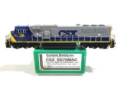 Overland OMI CSX EMD SD70MAC CSX Transportation #700 N Brass Model #2849.2 - Image 1 of 4