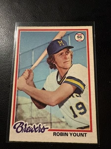 1978 O PEE CHEE BASEBALL #29 Robin Yount Milwaukee Brewers HOF schön - Bild 1 von 2