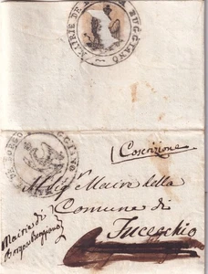XX124-IMPERO FRANCESE-TOSCANA-MAIRIE DI BORGO A BUGGIANO X FUCECCHIO - Foto 1 di 1