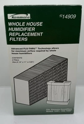 Kenmore Whole House Humidifier Replacement Filters 2 Pack 14909 - Image 1 of 4