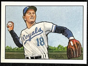 1990 Bowman Sweepstakes  Bret Saberhagen KC Royals - Picture 1 of 2