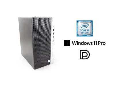 HP ProDesk 600 G4 MT Intel Core i5-8500 8 GB RAM DDR4 256 GB SSD Win11 Pro - Immagine 1 di 4