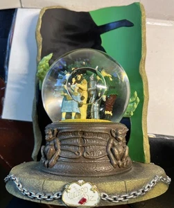 10” San Francisco Music Box Wizard of Oz snow globe musical Wicked WITCH Dorothy - Picture 1 of 6