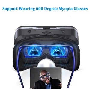 360° VR Headset Goggles 3D Glasses Virtual Reality for Mobile Phone - Picture 1 of 2