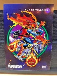 Vintage 1992 Impel Marvel Universe Series 3 Card #121 Hobgoblin - Excellent+ - Picture 1 of 12