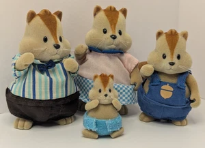 Li’l Woodzeez Scamperscoots Chipmunks 4er Familie - Bild 1 von 13